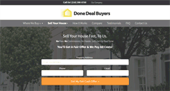 Desktop Screenshot of donedealbuyers.com